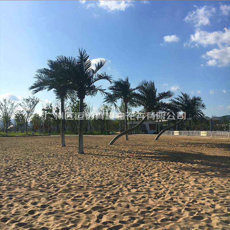 銀川公園仿真椰子樹